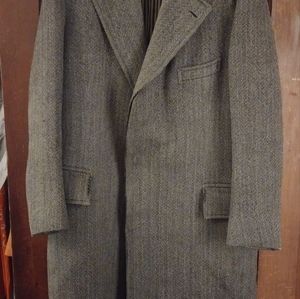 Men's small vintage Chip's wool overcoat